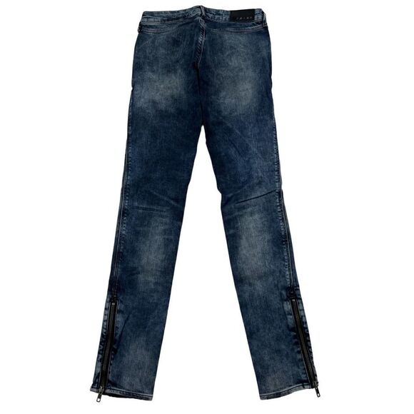 Pre-owned H&M Women Blue Jeans Slim Fit Stretch Cotton Skinny Denim US 26 Turkey - Picture 3 of 14